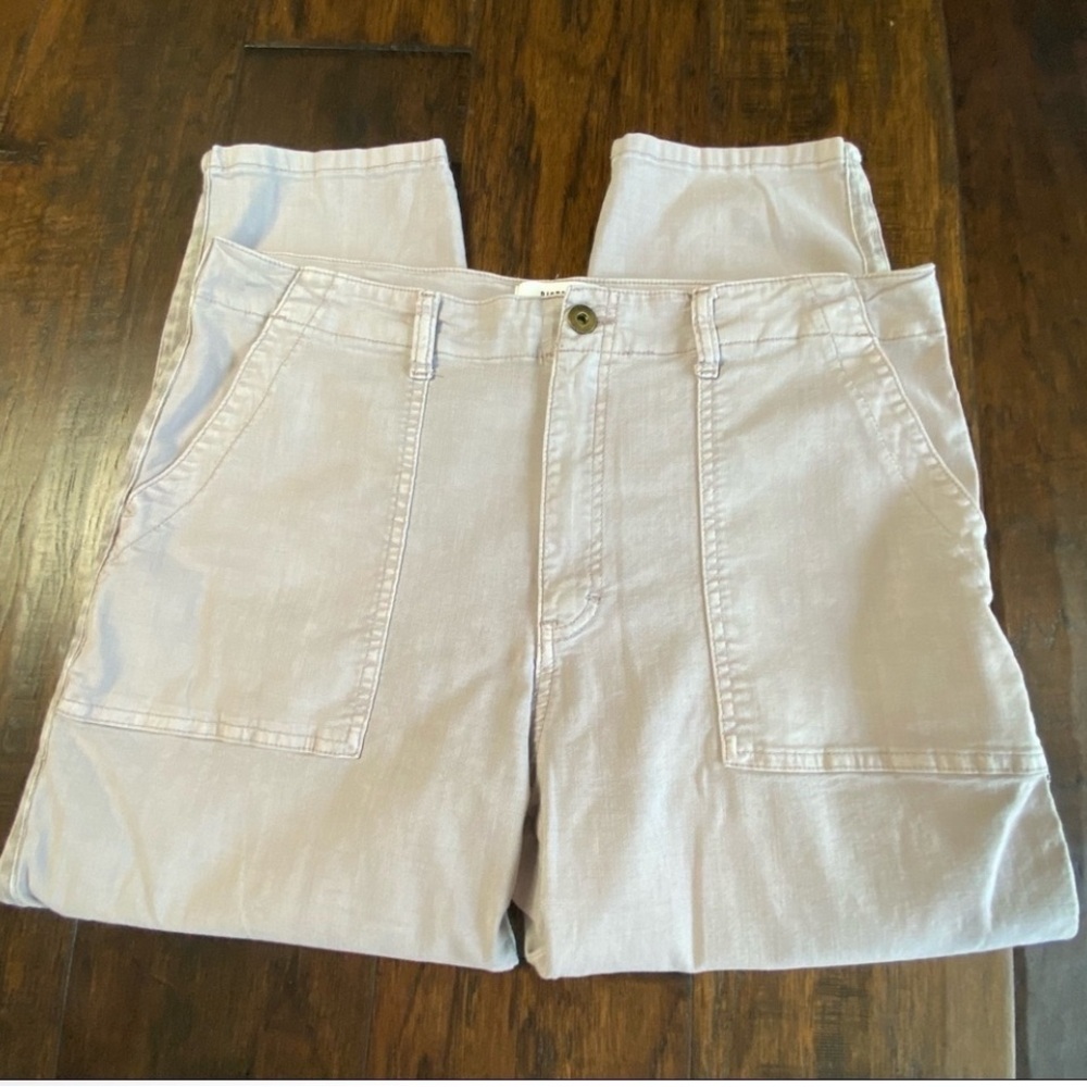 Pistola cropped slim pants  - light grey. Comfy